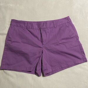 Merona Purple Women’s Chino Shorts